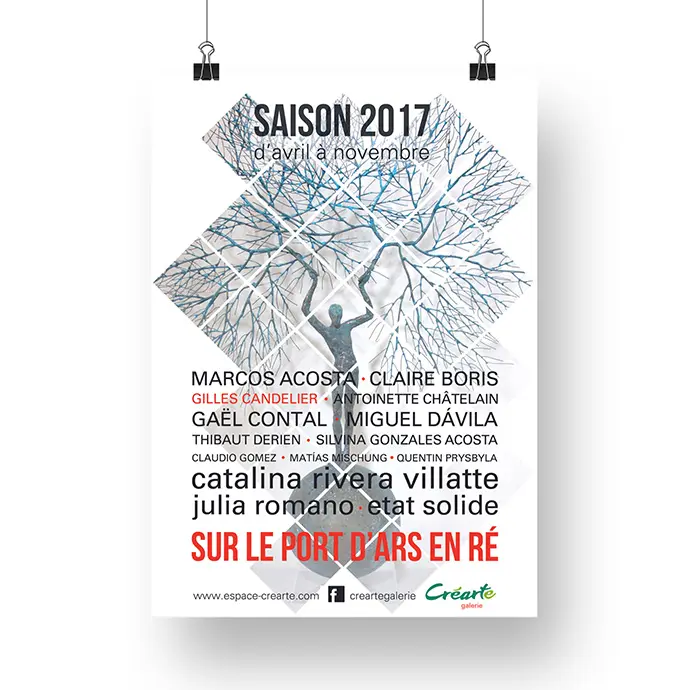 Affiche Galerie Créarte